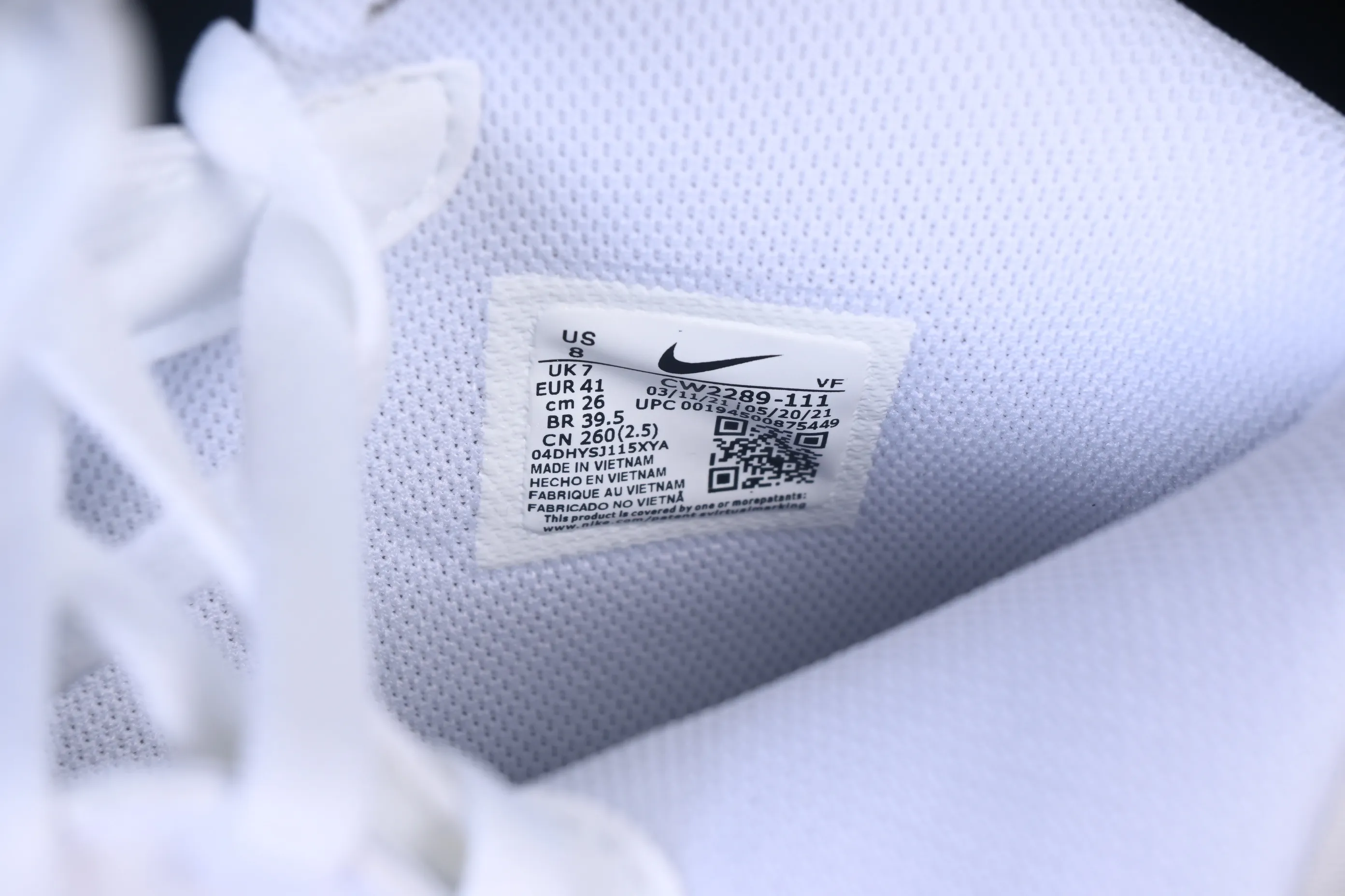 All categories Nk Air Force 1 Air Force series Nk Air Force 1 Mid Air Force mid-top Nike Air Force 1'07 Mid all white Air Force 1 mid-top casual sneakers CW2289-111